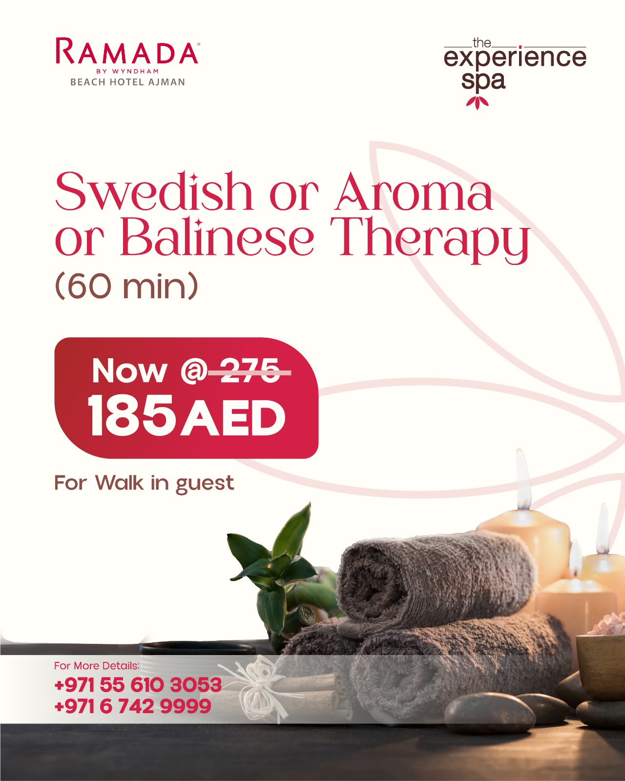 Experience spa Summer Offers